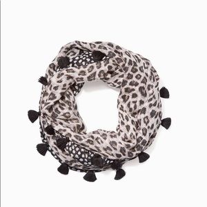 Stella & Dot Leopard infinity scarf